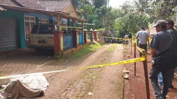 TKP suami mutilasi istri di Ciamis. (FOTO: INT)