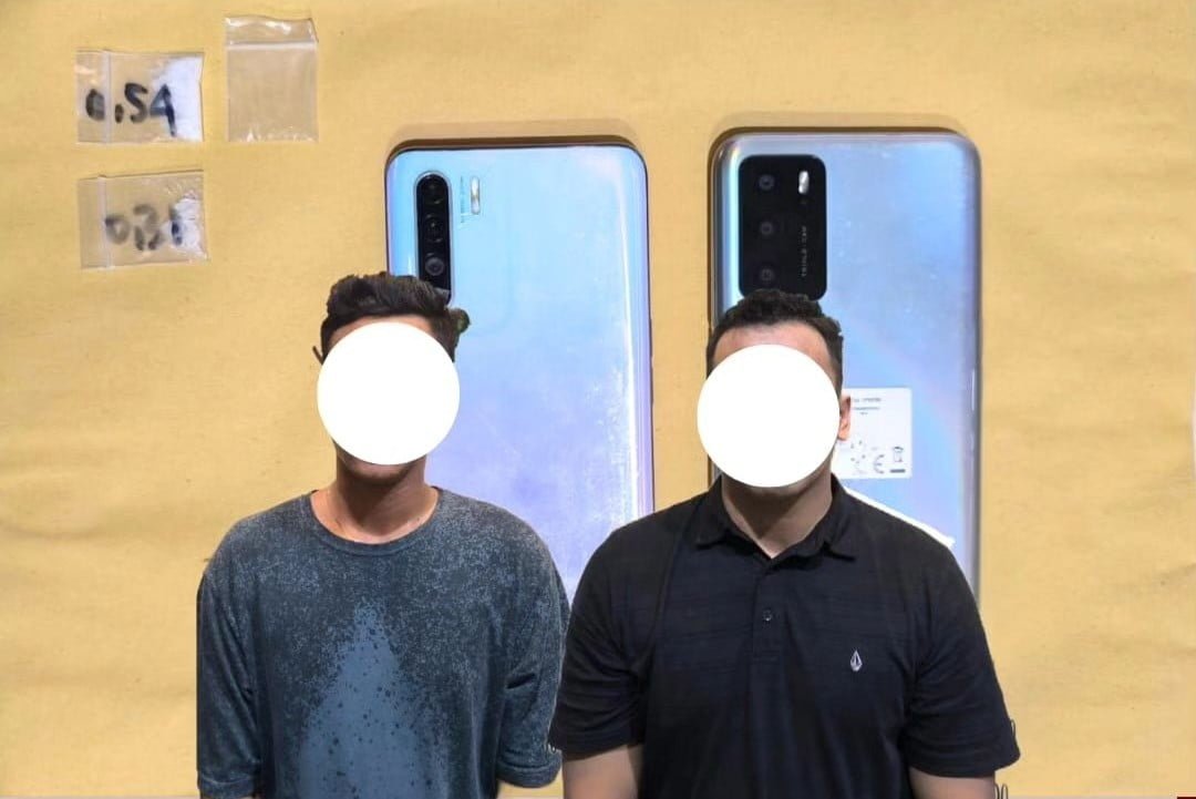 Dua pemuda Samarinda, RAR dan S tersangka kasus penyalahgunaan narkoba terciduk polisi