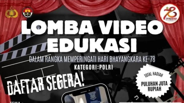 Humas Polri Gelar Lomba Konten Kreatif HUT Bhayangkara ke-78