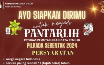 KPU Bontang Buka Pendaftaran Pantarlih, Ini Persyaratannya!