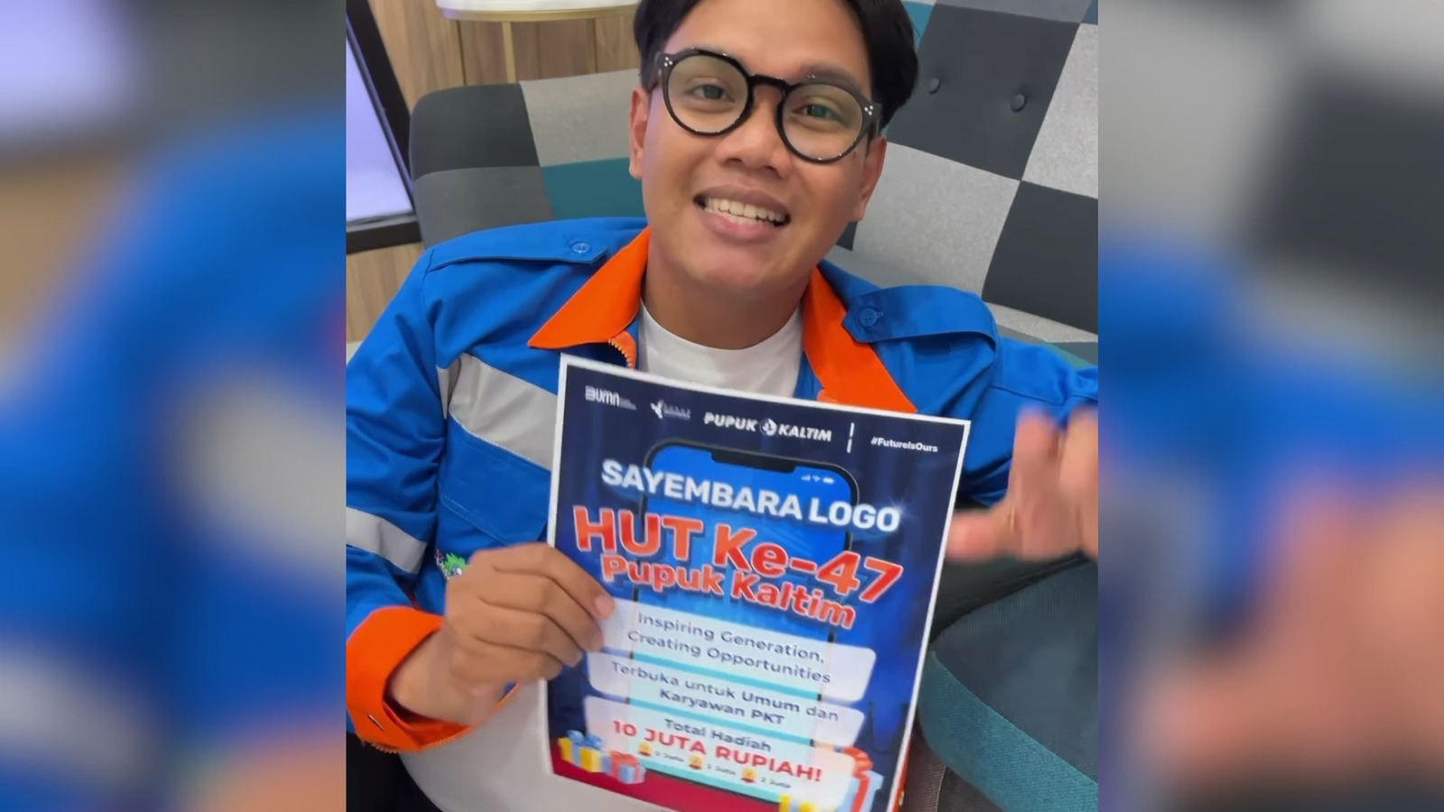 Lomba Logo HUT Pupuk Kaltim Bontang ke-47