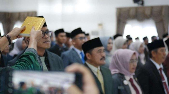 Mutasi Jabatan Pemkot Bontang 2024, 21 Maret 2024. (FOTO: Dok Humas Pemkot Bontang)