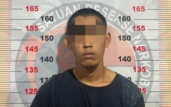 Pemuda di Bontang Jual Sabu-sabu Depan Kos