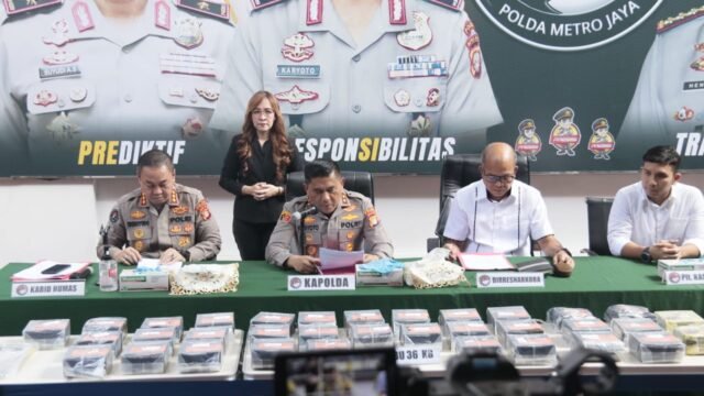 Polisi Tangkap Kurir Sabu 36 Kilogram