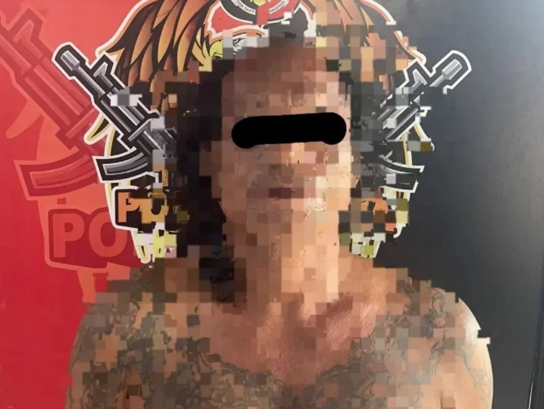 Pria paruh baya berinisial YU (48) ditangkap polisi usai aniaya bocah di Samarinda, beberapa waktu lalu.