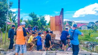 Solidaritas Warga Manggarai NTT Bontang, Rumah Kosmas Memprihatinkan