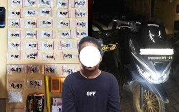 Pria di Samarinda Kantongi 42 Pocket Sabu-sabu