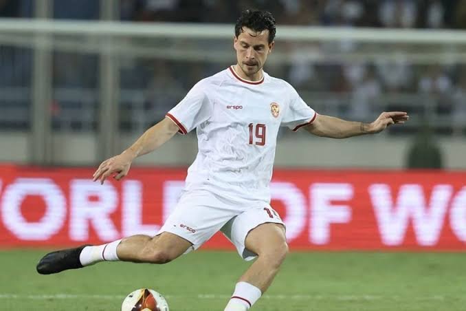 Thom Haye cetak gol pertama Timnas Indonesia melawan Filipina.