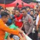 Proses evakuasi korban longsor tambang emas di Suwawa Timur.