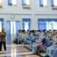 Sosialisasi pemilih pemula di SMA Negeri 1, oleh KPU Kota Bontang, Jumat (23/8/2024).