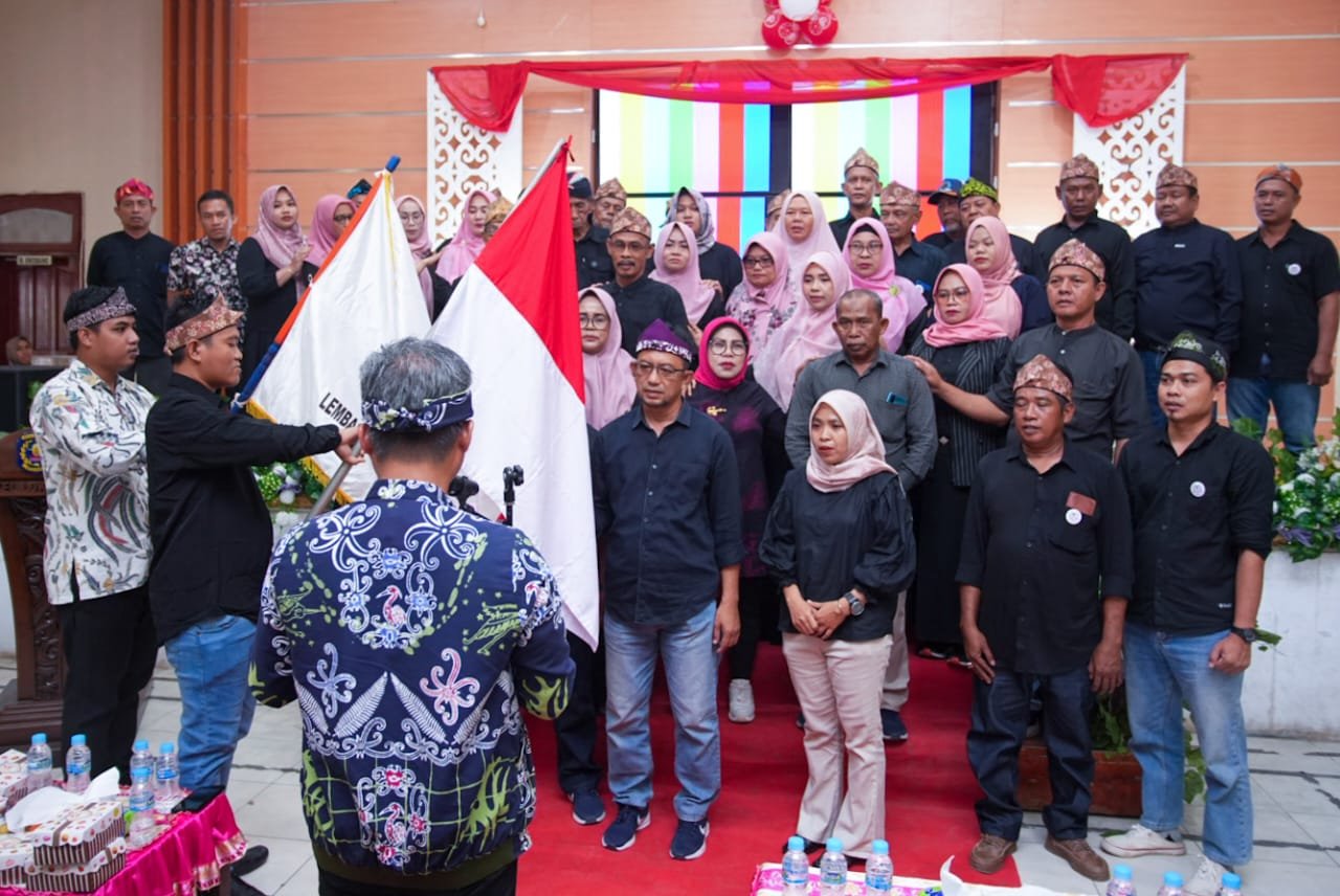 Pelantikan LPM Loktuan, Jumat (6/9/2024).