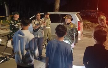 Kelurahan Satimpo dan Satpol PP Gelar Patroli Gabungan