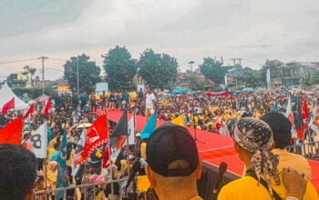 Ketua Tim Pemenangan Pimpin Ikrar 1.500 Relawan Neni-Agus