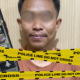 Juswandi (26), Pria yang berprofesi sebagai sopir sekaligus pencuri telepon genggam milik seorang wanita paruh baya saat berbelanja di pasar.