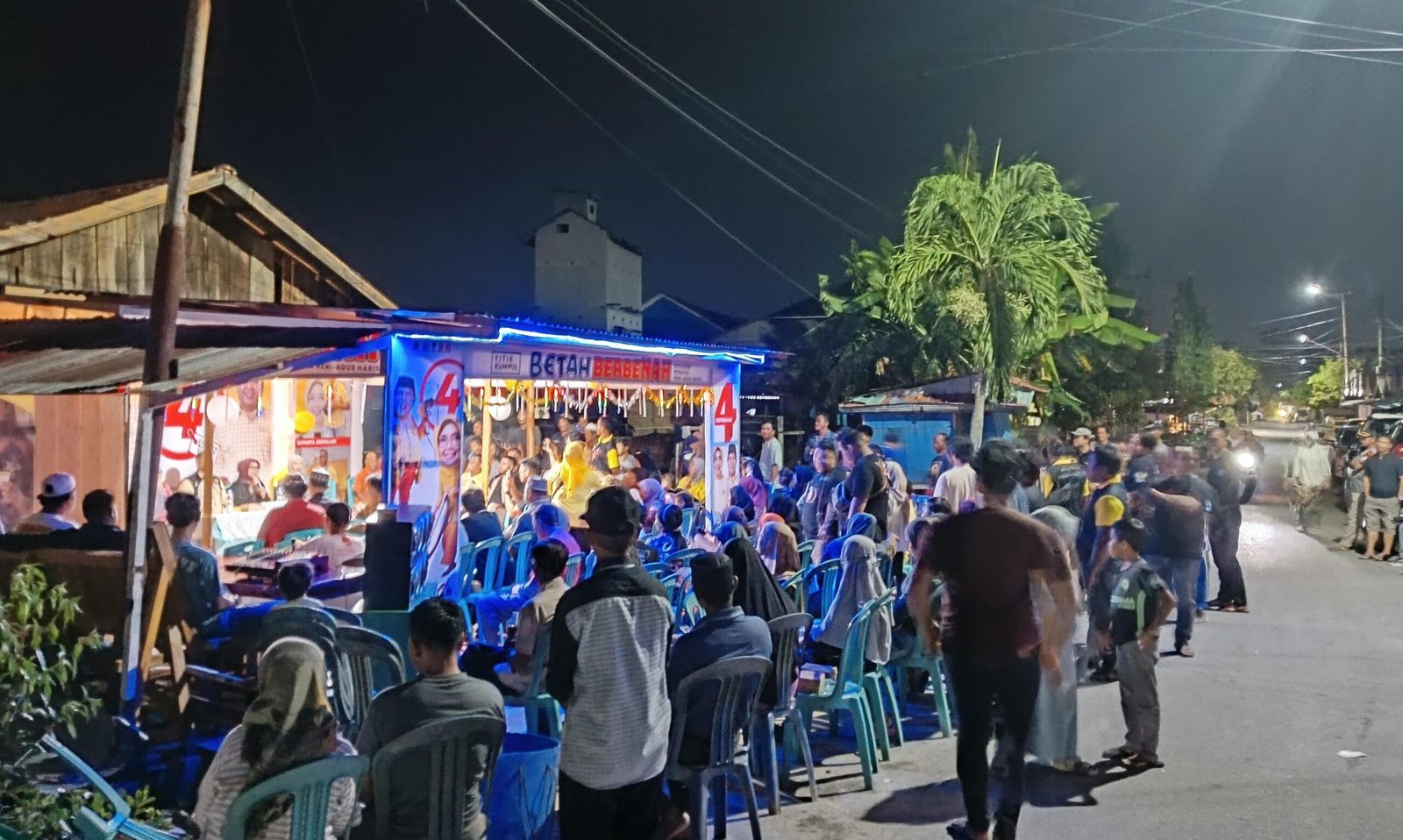Peresmian posko pemenangan calon Wali dan Wakil Wali Kota Bontang, Neni-Agus