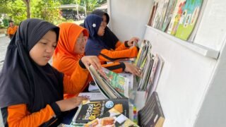 Bentor Cerdas dan Perpustakaan Keliling Tingkatkan Minat Baca Siswa SDIT Cahaya Fikri