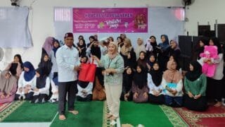 Momen Hari Santri Nasional, KPU Bontang Gelar Nonton Bareng Film di Pesantren Nurul Iman