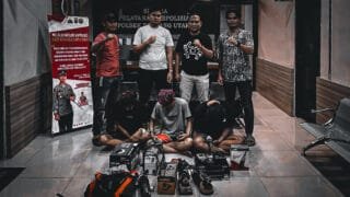 Polsek Bontang Utara Ringkus Komplotan Pencuri di Perumahan BSD