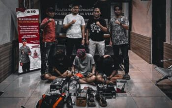 Polsek Bontang Utara Ringkus Komplotan Pencuri di Perumahan BSD