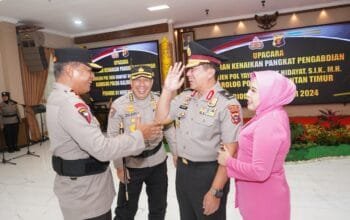 Pengabdian Tak Kenal Lelah, Brigjen Pol Yaya Ruhiyat Hidayat Naik Pangkat