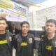 Ketua Gemuru Kaltim (tengah) Andre Afrizal didampingi Ketua Gemuru Bontang (kanan) Edwin Kornelius Pidoeng, dan Sekretaris Gemuru Kaltim (kiri) Irwan.