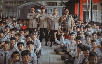 Polsek Bontang Selatan Imbau Siswa-siswi SMPN 7 Bahaya Narkoba