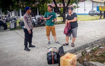 Polairud Polres Bontang Ingatkan ABK Lebih Berhati-hati