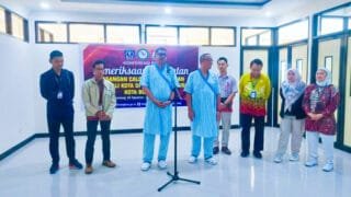 KPU Bontang Sampaikan Hasil Pemeriksaan Kesehatan Basri-Chusnul