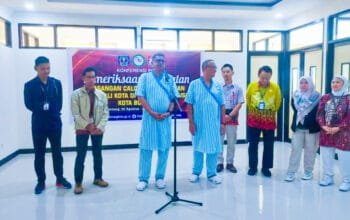 KPU Bontang Sampaikan Hasil Pemeriksaan Kesehatan Basri-Chusnul