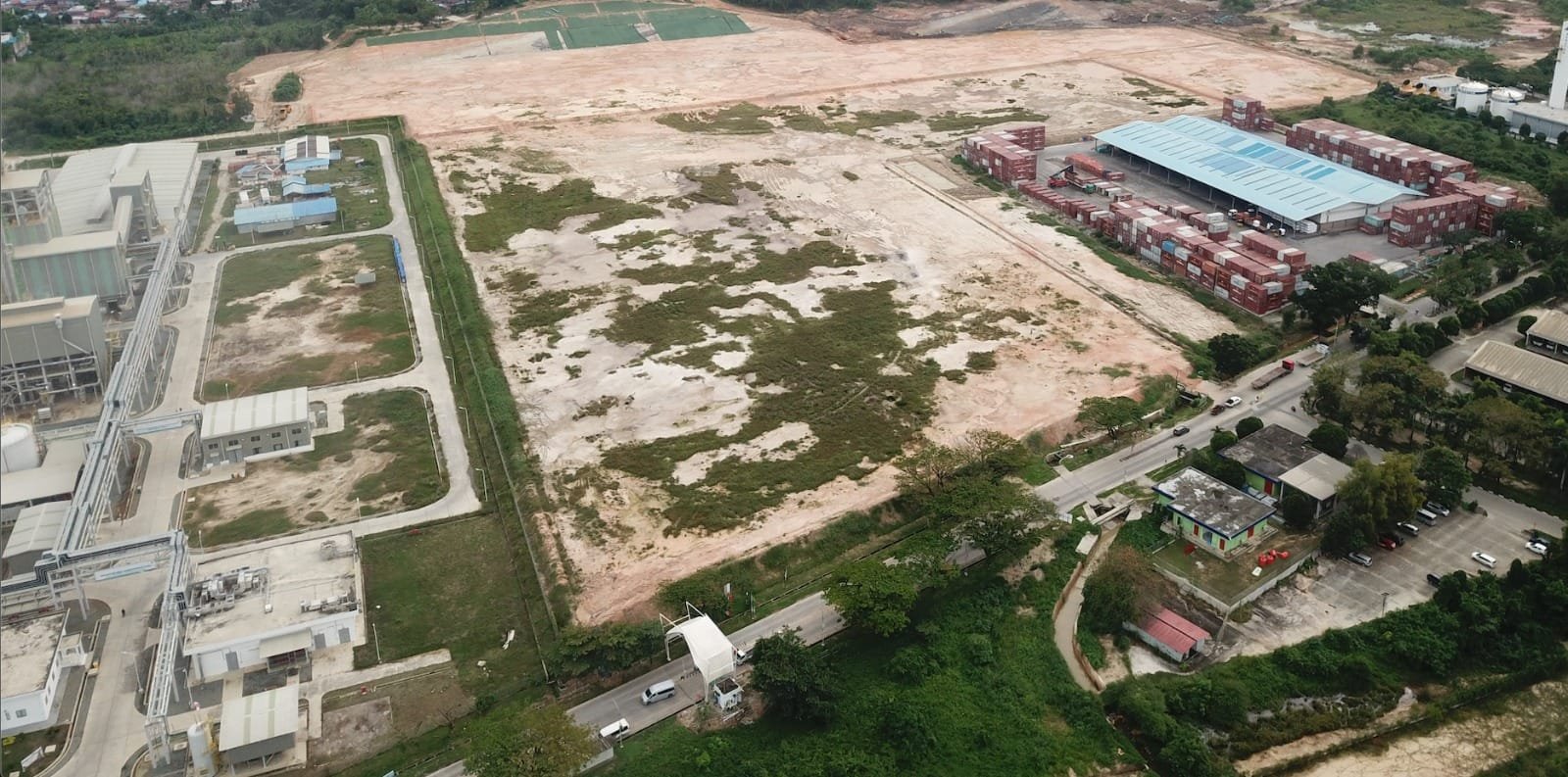 Lahan perencanaan pembangunan Pabrik Ash, Pupuk Kalimantan Timur