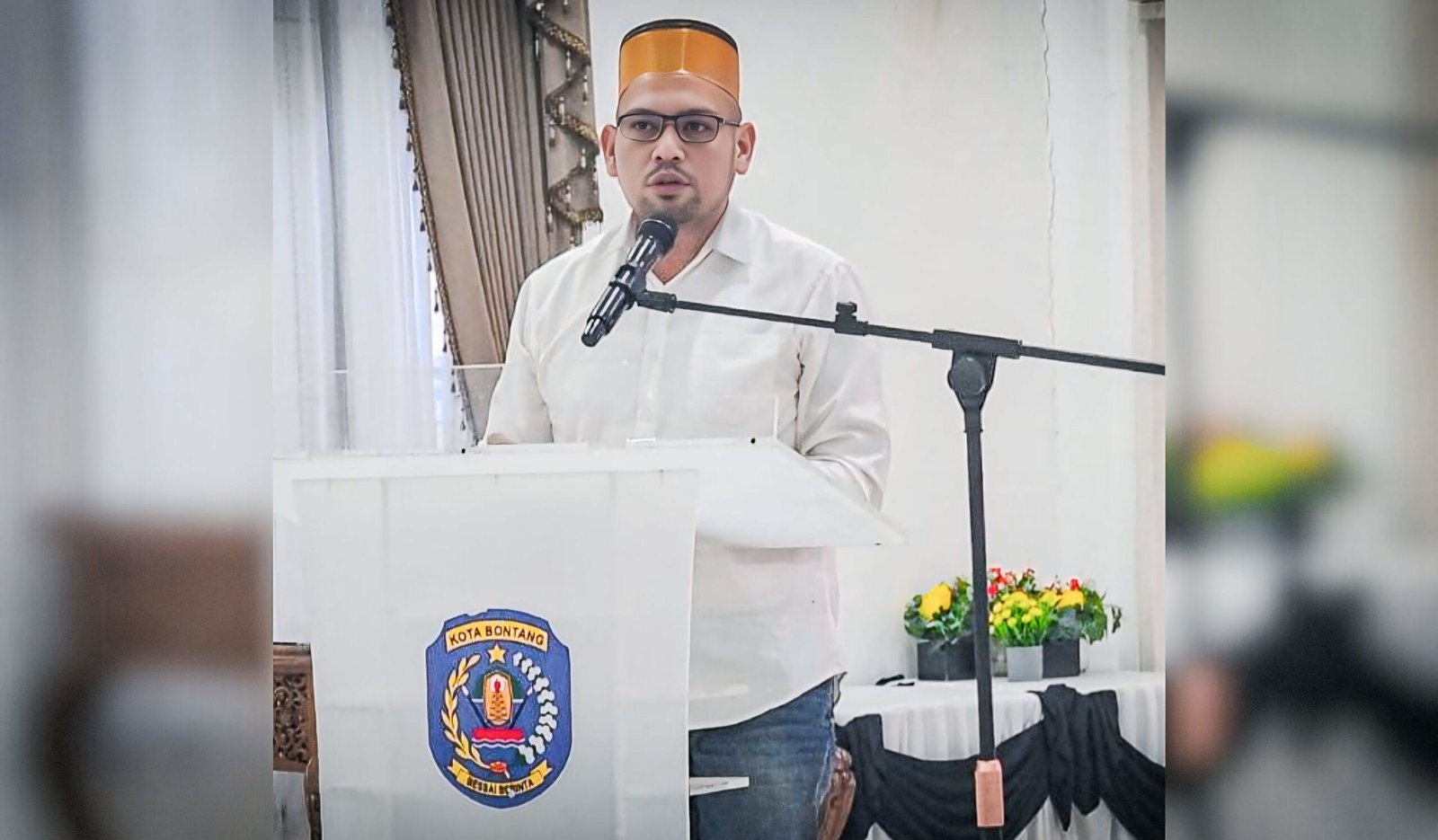Ketua terpilih KKPB Kota Bontang, Andi Kelvin