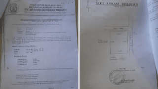 BERITA KEHILANGAN: Surat Tanah Milik Rusli dan Harmia