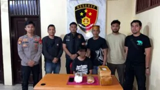 1,5 Kg Ganja Dikirim Via J&T ke Muara Jawa Kukar