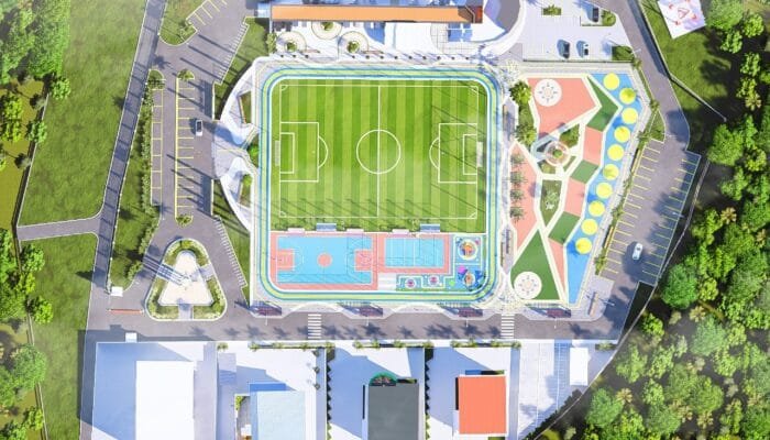 Lapangan Mini Soccer Bontang Dibangun, Anggaran Rp5,8 Miliar