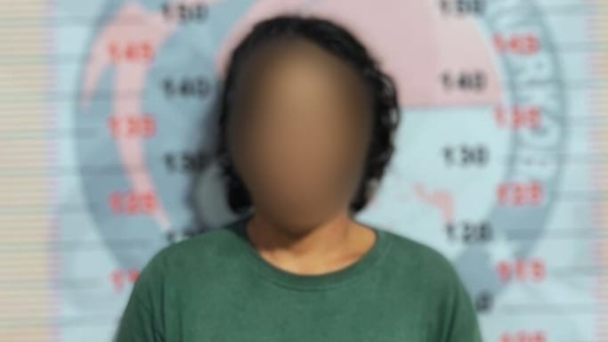 MS alias M bin S (32) pelaku dugaan pengedar sabu berhasil ditangkap polisi, Sabtu (26/4/2025).