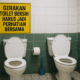 Ilustrasi toilet bersih.