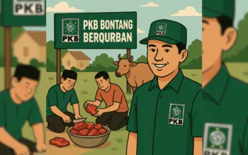 PKB Bontang Bagikan 148 Kilogram Daging Kurban
