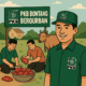 PKB Bontang Bagikan 148 Kilogram Daging Kurban