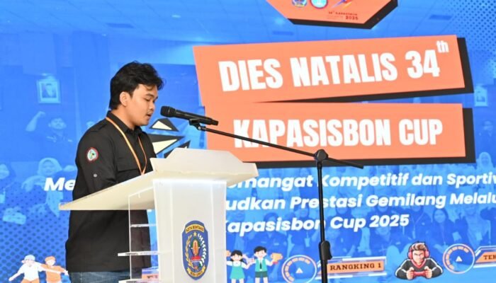 Kapasisbon Cup 2025 Resmi Bergulir, Kurniawan Ajak Pemuda Bangun Karakter dan Tanggung Jawab