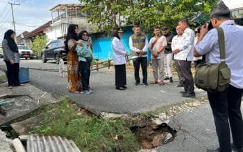 Walikota Bontang Minta OPD Segera Atasi Longsor BSD