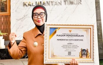 Bontang Sabet Juara 1 Paritrana Award 2025, Neni: Bukti Nyata Perlindungan Pekerja Rentan