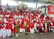 IGTKI-PGRI Bontang Gelar Senam Bersama, Wali Kota Neni Tekankan Pencegahan Stunting