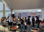 ICA Bontang Pecahkan Rekor MURI Sajian Gami Terbanyak di Festival UMKM Berbenah 2025