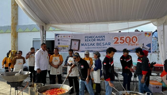 ICA Bontang Pecahkan Rekor MURI Sajian Gami Terbanyak di Festival UMKM Berbenah 2025