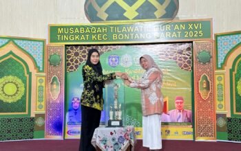 Kelurahan Belimbing Hat-trick Juara Umum MTQ XVI Bontang Barat