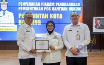 Akses Hukum Merata, Pemkot Bontang Sabet Penghargaan Kemenkumham
