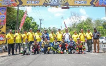 Kejuaraan Balap Motor DPRD Cup 2025, Ajang Positif Anak Muda Bontang di Sirkuit Resmi