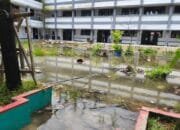 Atasi Banjir, Disdikbud Bontang Bangun Ulang Lapangan SMP Negeri 2