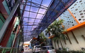 Proyek Pemasangan ACP di RSUD Taman Husada Hampir Rampung, Capai 85 Persen