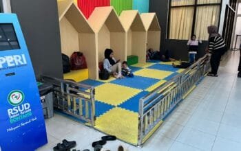 RSUD Taman Husada Bontang Hadirkan Ruang Bermain Ramah Anak di Area Lantai Dasar